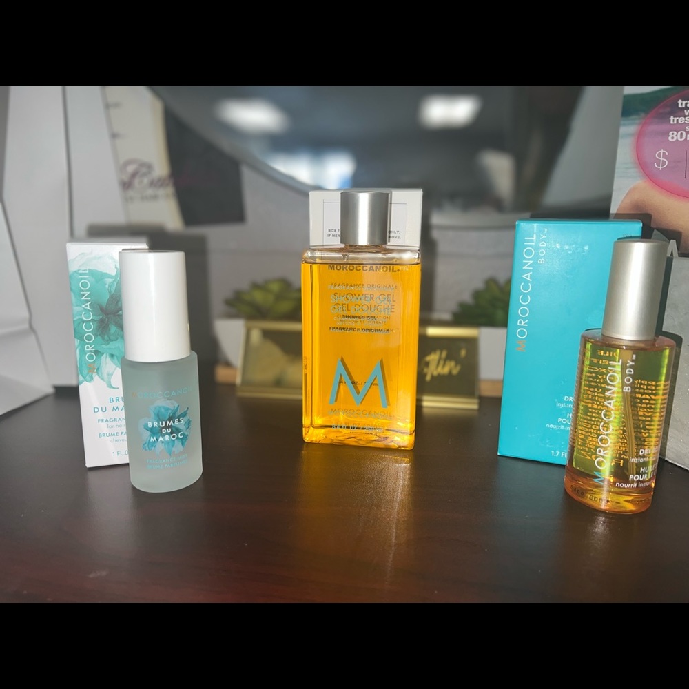 Moroccan oil luxury 4 pack body kit